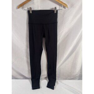 Lululemon Leggings Women's Size 4 Wunder Train High-Rise Tight 28" Black